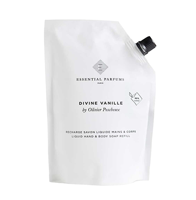 DIVINE VANILLE  JABÓN LÍQUIDO PARA CUERPO Y MANOS REFILL